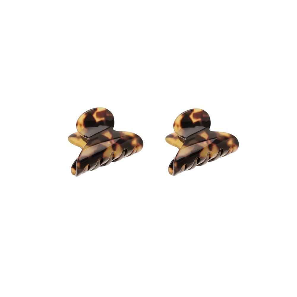 FRANCE LUXE Couture Claw Clip French Classic Mini Set of 2 in Tokyo